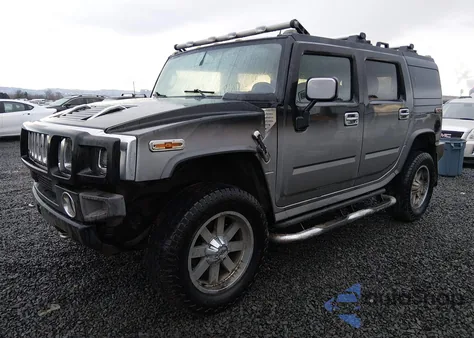 2005 Hummer H2 Suv z USA, uszkodzony, nr VIN 5GRGN23U05H125856